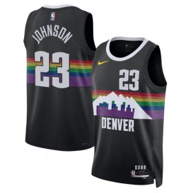 Maillot Homme Denver Nuggets Cameron Johnson 2025-26 Nike City Edition Noir Swingman